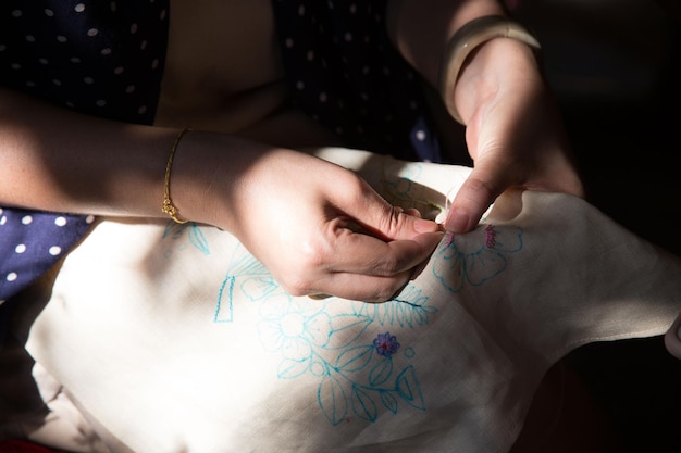 hafciarka przy pracy